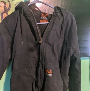 Real tree by stag horn jacket